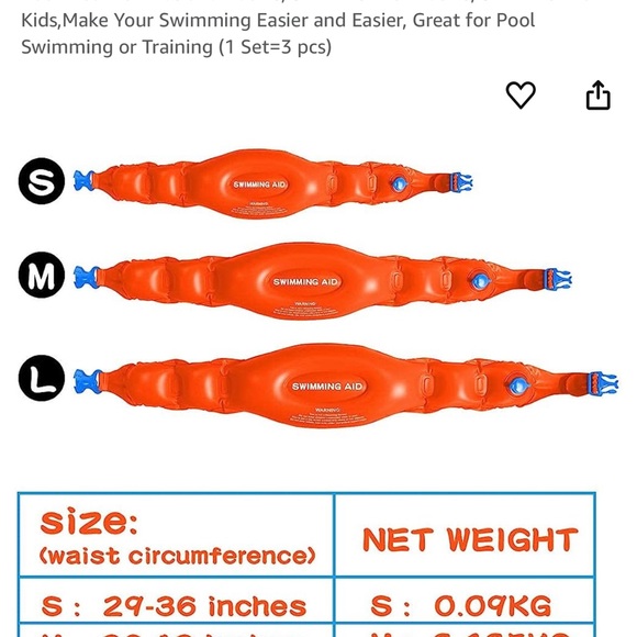 Pool Float for Kids and Adults, Swim Make Your Swimming Easier - Picture 3 of 7